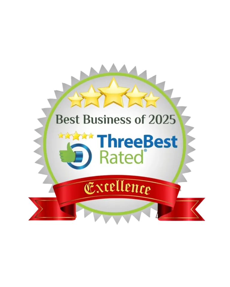 ThreeBest Rated Best Business of 2025 Award